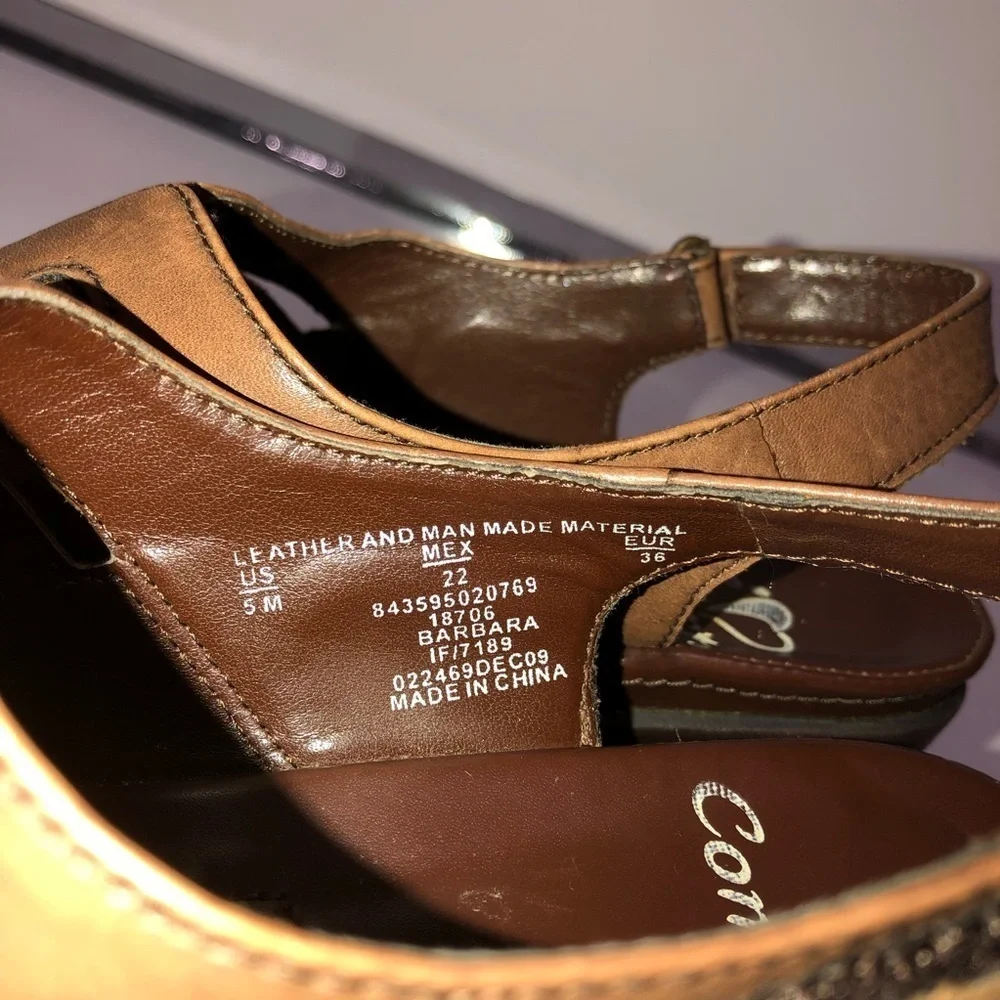 I love comfort “Barbara” wedge sandals